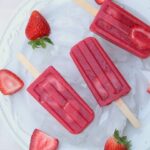 Deliciosa paleta de fresa: sabor refrescante y dulce