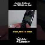 Siemens S10: El primer móvil con pantalla a color en 1997